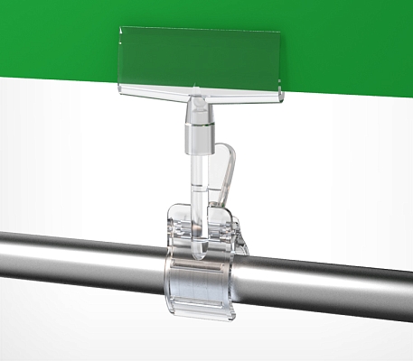 Держатель плаката CLAMP-CB-FIX, применение