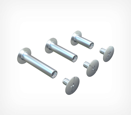 Винт полиграфический металлический BINDING SCREW
