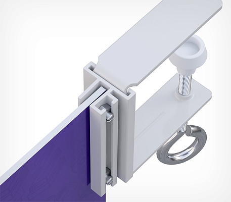 Струбцина с П-держателем UNI-CLAMP HOLDER