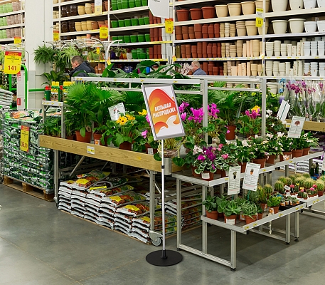 Пластиковая  клик-рама с прямоугольными углами PCF-25