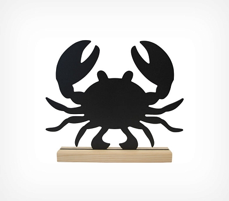 Меловая табличка «Краб» BB CRAB